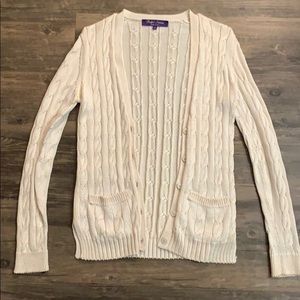Ralph Lauren Silk Cardigan